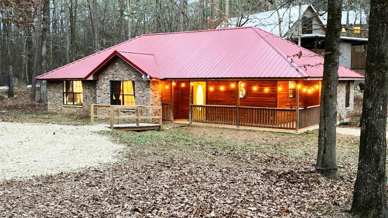 3Bd Cabin Family Fun Arcade Games Fire Pit 5 Min From Lake Fishing Hunting Broken Bow Eksteriør bilde